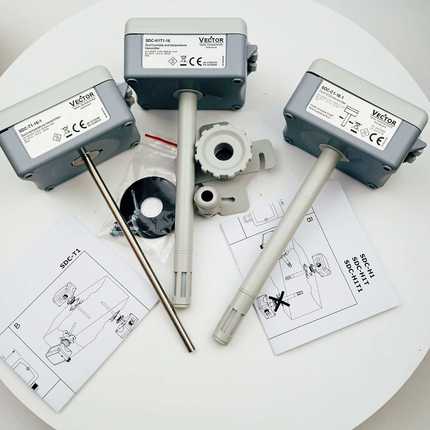 伟拓Vector风管型SDC系列-T1-16 SDC-H1T1-16温湿度变送器/传感器