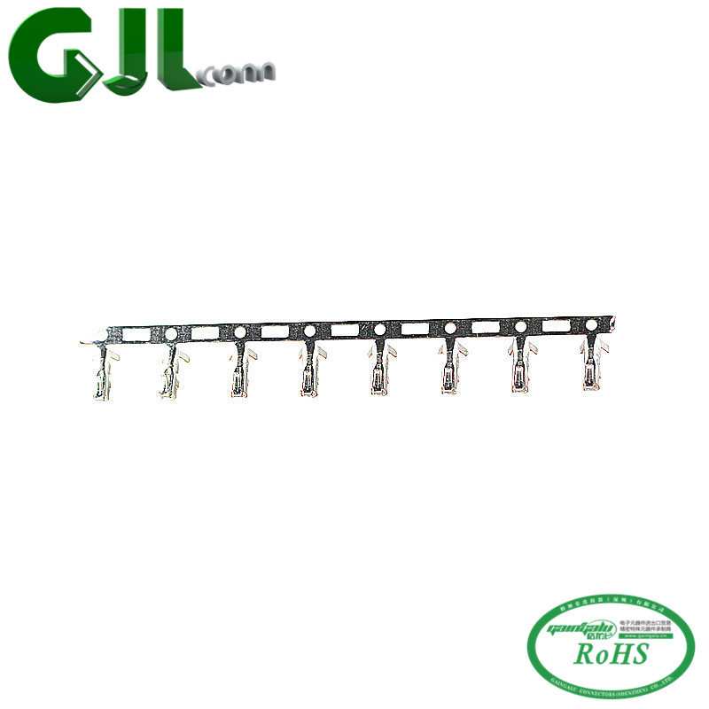 GJLCONN XH2.54端子 间距2.54MM 接线端子 冷压头 压线端子 簧片