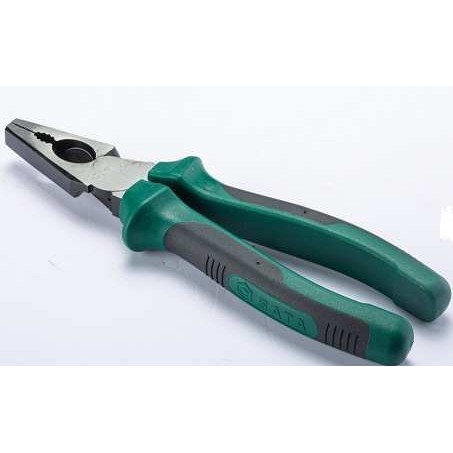 SATA世达 省力式双色柄钢丝钳 6寸  72201B