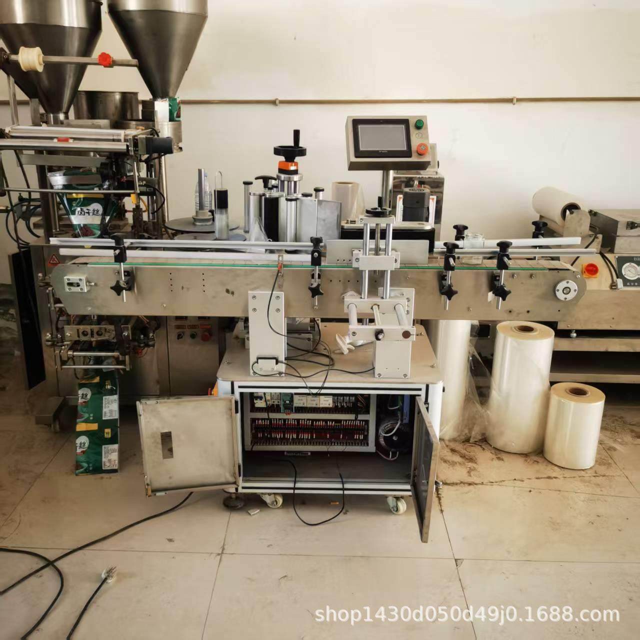 全自动圆瓶贴标机饮料塑料玻璃瓶子不干胶标签定位贴标设备高精度,清洗/食品/商业设备,其他食品加工设备,淘宝优惠券,粉丝福利购,淘宝优惠卷