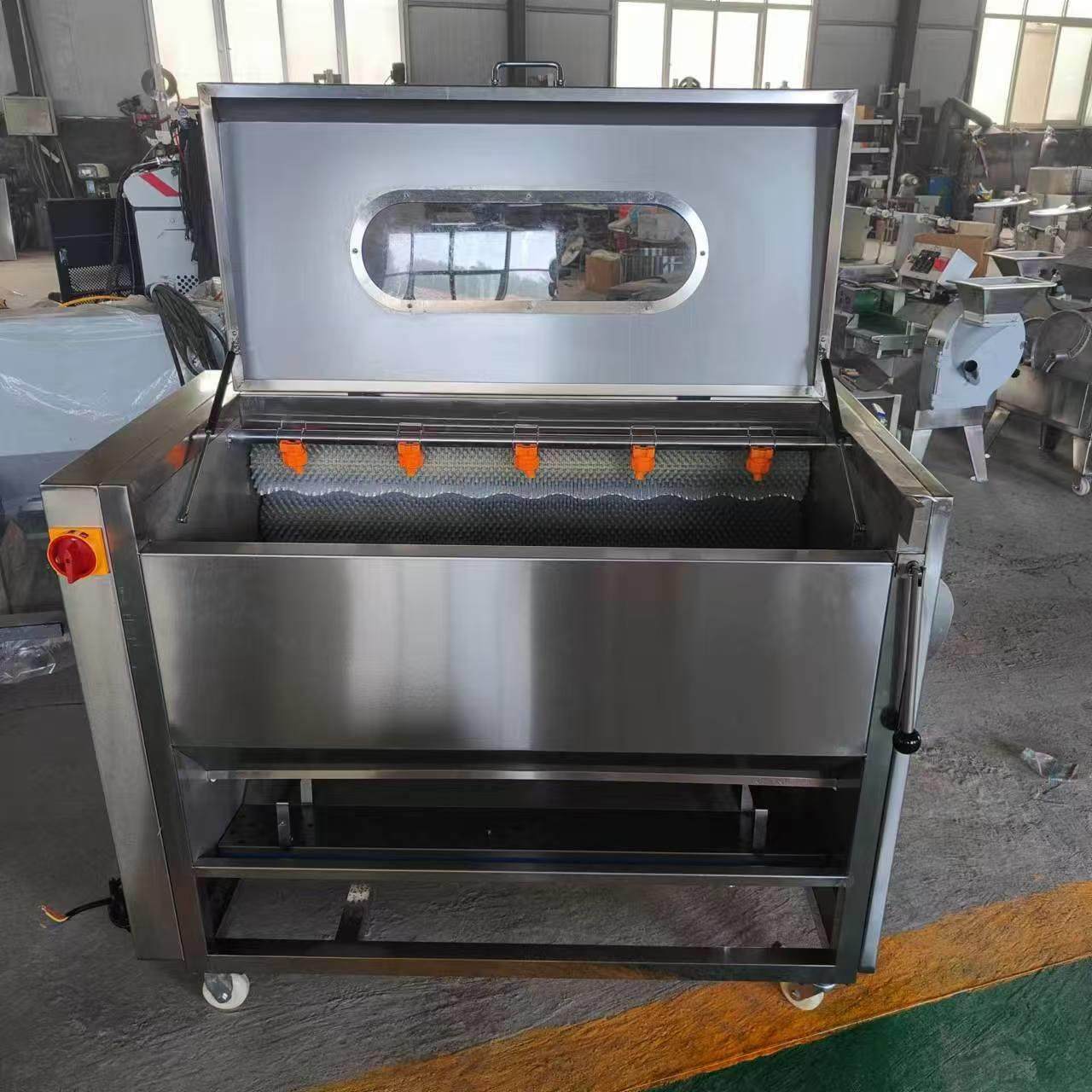 直供毛辊脱皮机土豆磨皮机马蹄莲藕脱皮机胡萝卜削皮清洗机,清洗/食品/商业设备,其他食品加工设备,淘宝优惠券,粉丝福利购,淘宝优惠卷