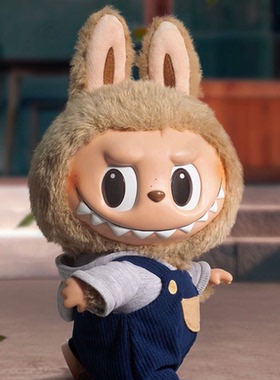 LABUBU TIME TO CHILL 初代 黑皮  玩偶 37cm盲盒