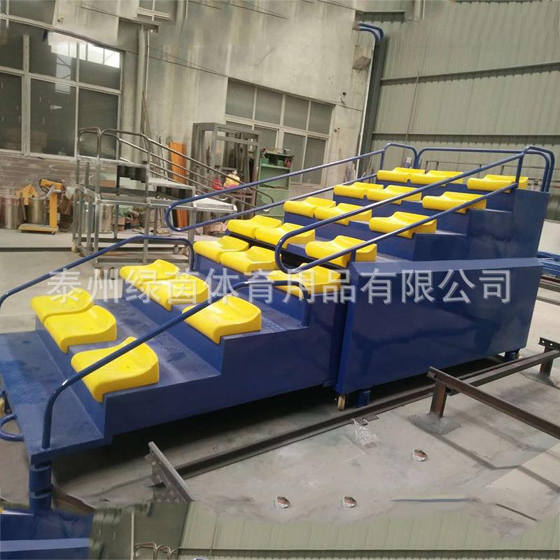 看台终点裁判台田径计时台21座移动伸缩看台学校运动会裁判座椅