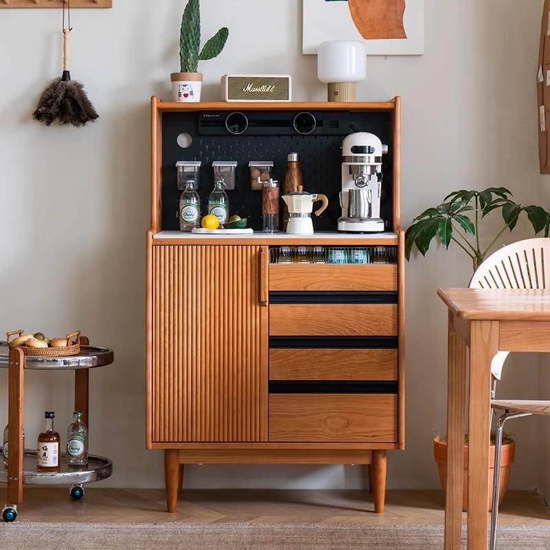 北欧实木餐边柜家用小户型洞洞板茶水窄柜客厅简约储物咖啡柜,鲜花速递/花卉仿真/绿植园艺,割草机/草坪机,淘宝优惠券,粉丝福利购,淘宝优惠卷