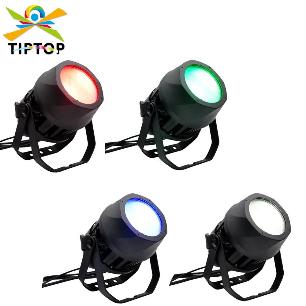 200瓦防水COB铸铝帕灯RGBW四合一DMX512控制防水菲涅尔透镜30度