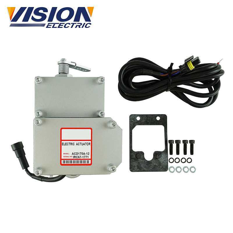 ADC175A-12V ACD-175A-24V 柴油机发电机执行器 外置油门执行器