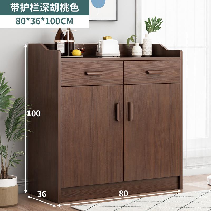 餐边柜现代简约碗柜家用厨房灶台柜子简易橱柜客厅靠墙收纳置物柜