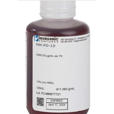 1% 钯改性剂/1% Pd MODIFIER 125mL ZIV-MM-PD-10-125ML