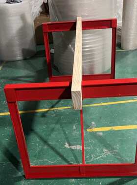 桌腿电脑桌办公桌table碳素钢Magis实心红色brut书桌铁餐支架台