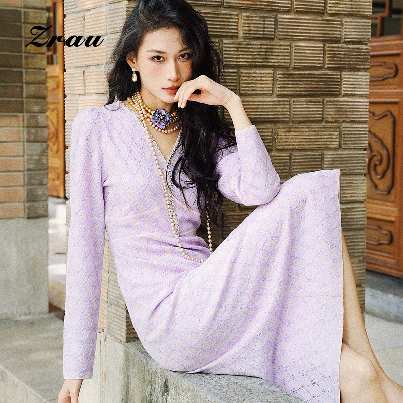 冬季新款修身显瘦连衣裙女