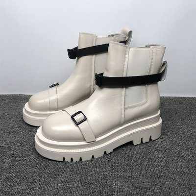 40码品牌撤柜真皮女靴