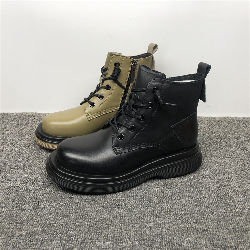 专柜撤柜马丁靴单靴真皮断码处理