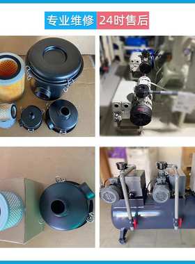 真空泵空气过滤器总成F.006风机过滤器纸滤芯F.002/F.004/F.005