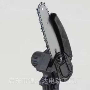 充电小型锂电电链锯家用户外迷你电锯手提锯园林修枝锯木工伐木锯