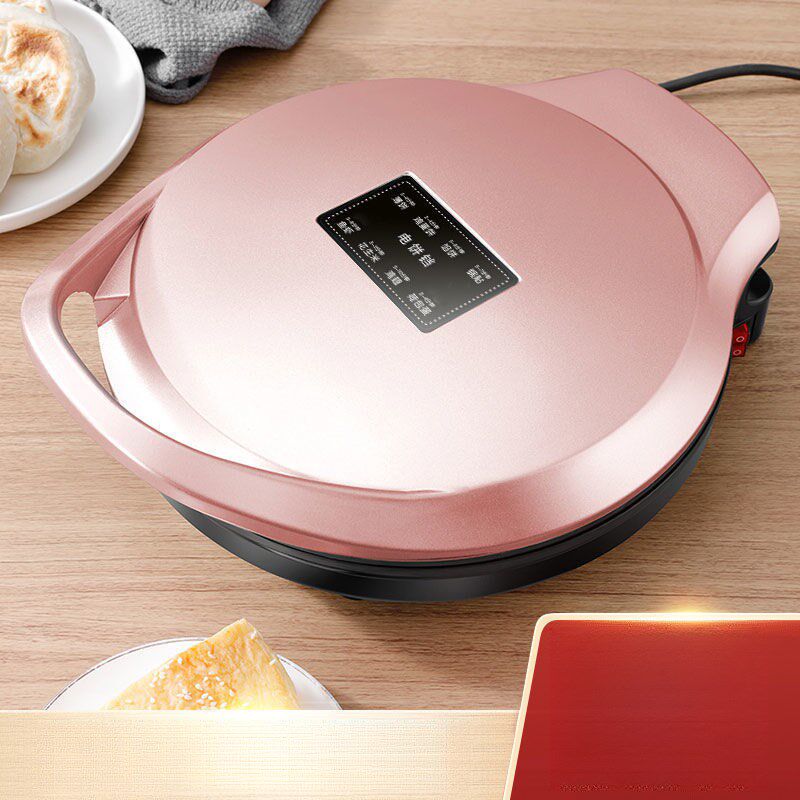 加深加大电饼铛家用煎饼锅双面加热煎烤机自动断电煎烙烤饼烙饼锅