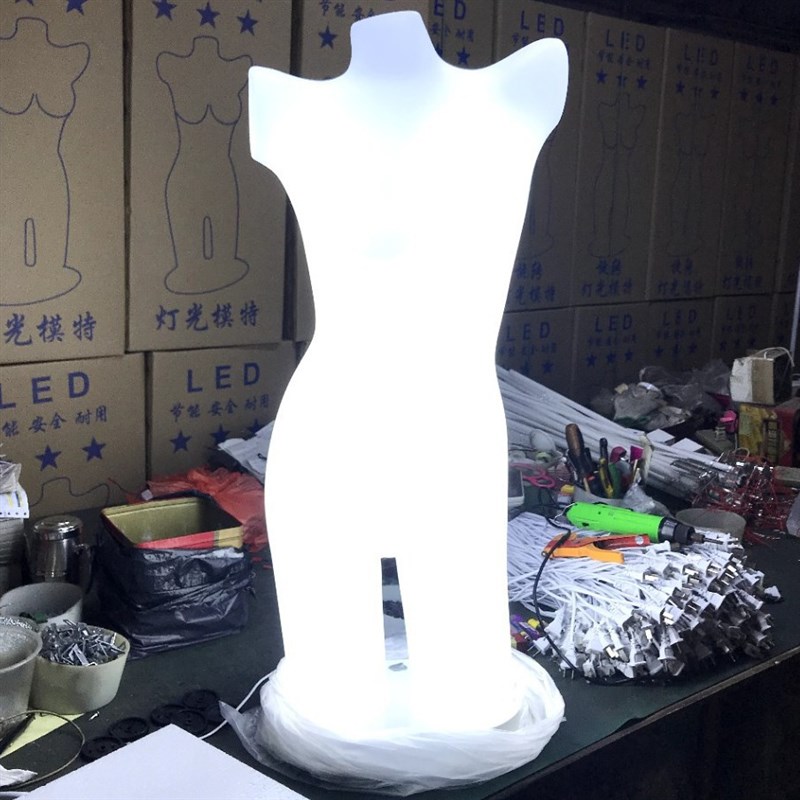 新款 灯模 灯光模特 人体模特 热销款 高肩胶底 AC110伏