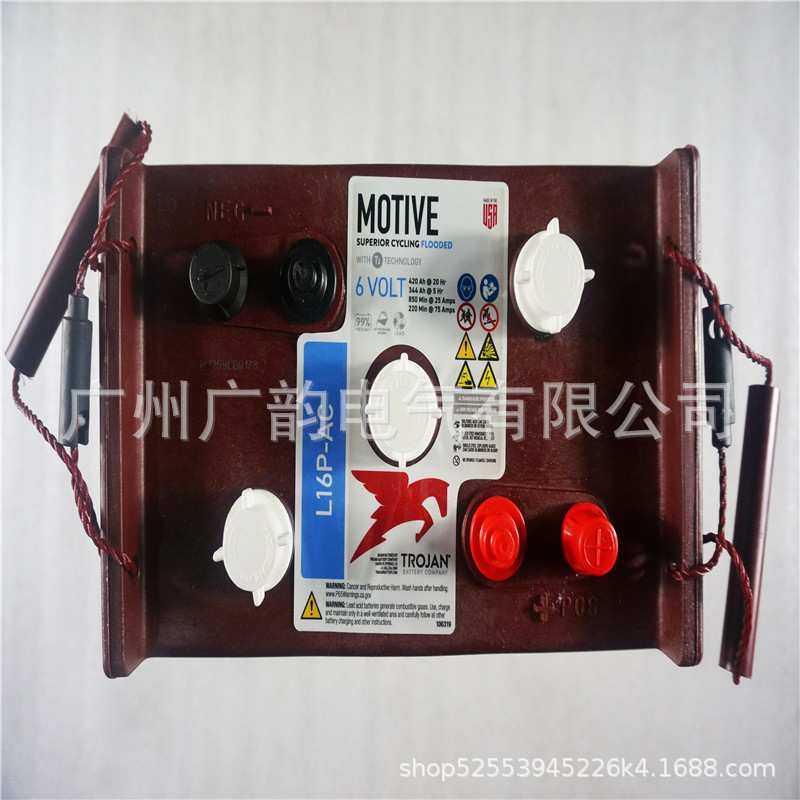 Trojan邱健蓄电池T-105 6伏225安时 邱健加液式铅酸蓄电池