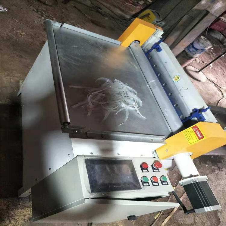 瑞联供应再生胶卷数控切条机 丁苯橡胶板全自动裁条机 地毯切片机