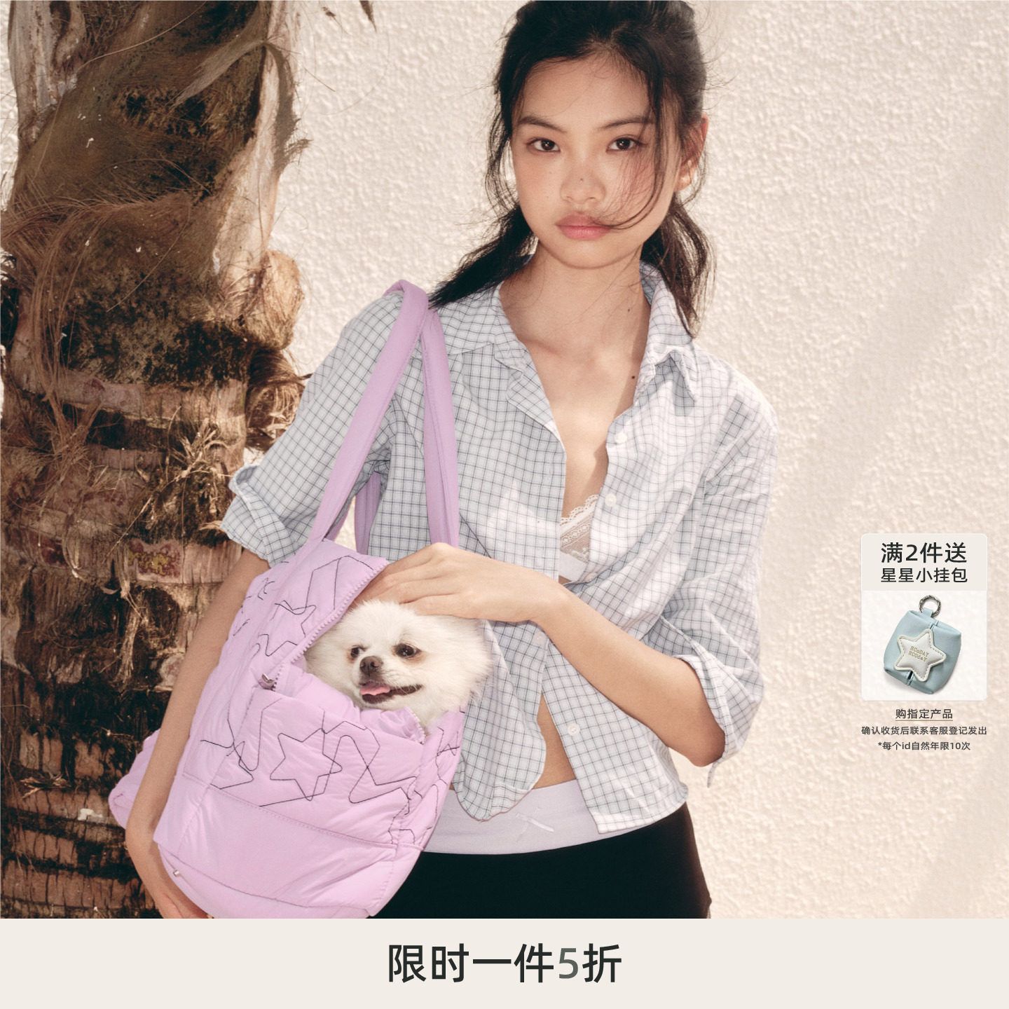ECODAY宠物包小体型猫狗便捷外出包手提单肩透气轻图片