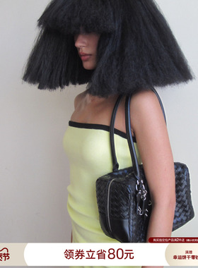 ECODAY秋冬2025新款公文包办公上班通勤编织包腋下包女单肩手提包