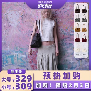 【加购!预热2月3日】ECODAY原创设计束束包抽绳包束口单肩包