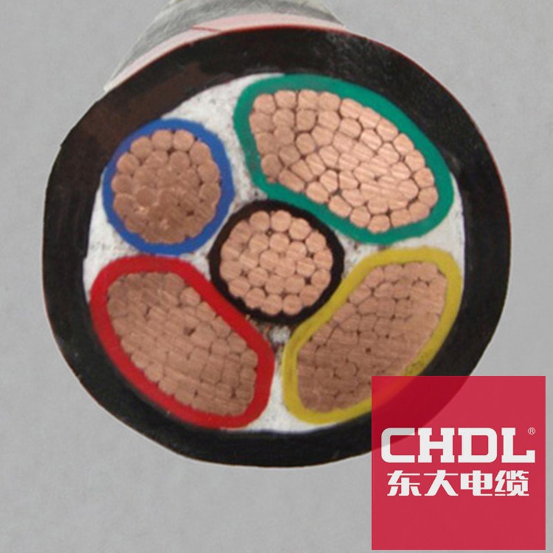 东大电缆YJV 22电力电缆2/3/5芯10 16 25 35Q 50平方国标铜线铠装