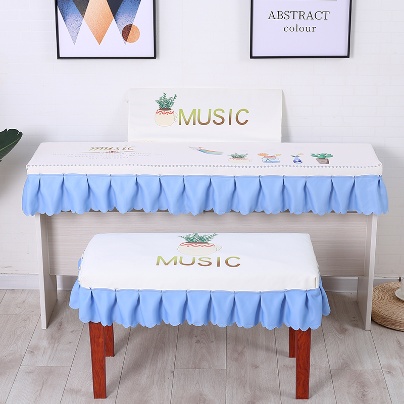 电钢琴罩a88键防尘罩 电子琴罩61键套盖布乐器罩 双排键可定制包