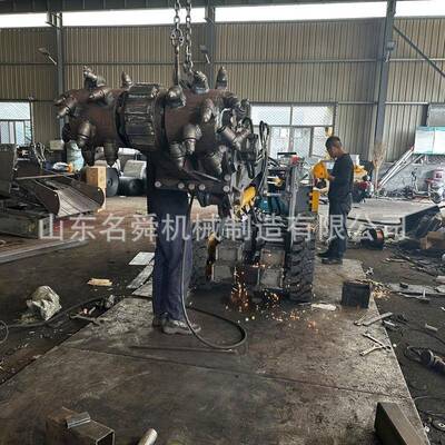 挖掘机属无盲区挖机槽ZUM无死角链条开铣挖深铣具度可调节圆盘开