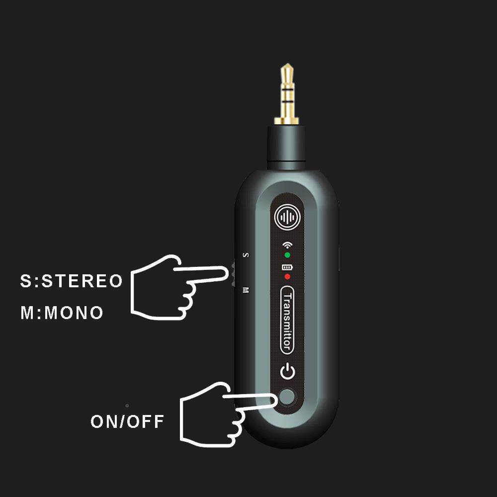 专立业m5台无线耳播返直监听耳机单声道体声IEM2.4G发射舞机接收