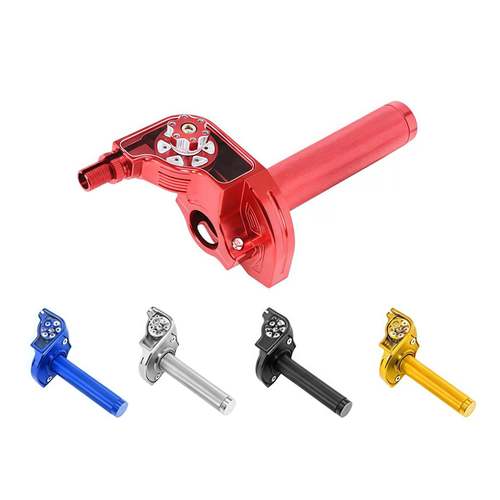 越野摩车改装铝视合金油门托转把MY-436CR正林摩托大Q拧油可调可