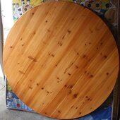 酒店圆桌 实木圆桌 餐厅 婚宴 纯实木圆餐桌三合实木桌 餐桌