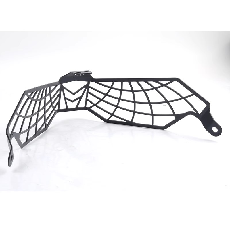 适用贝纳利TRK502X 552/X金鹏502改装前大灯罩T车大灯保护网罩配