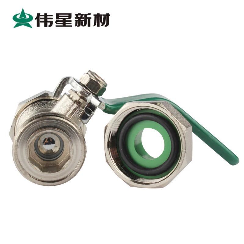 别墅专用大阀门伟星绿色ppr双活接球阀自来水开关总阀32/1寸球阀
