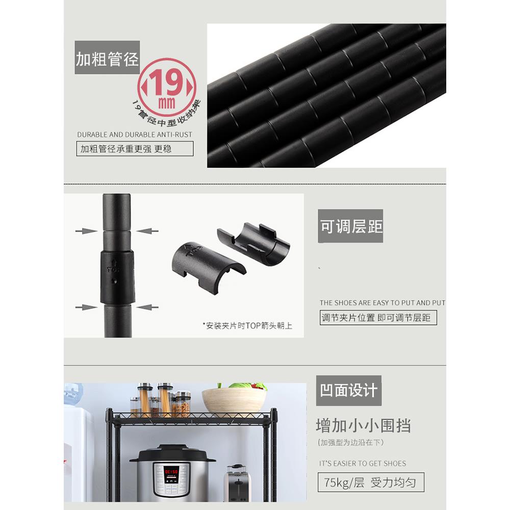 3E1室置物架F75HM5SH收纳架行W李箱架子货架棉被宿舍层架旅箱行被