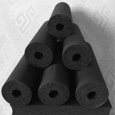 阻燃橡塑保壳b1级橡塑海绵发泡管884套空调道黑色橡塑温管保管温