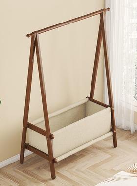 架落地立式用卧室挂衣架客厅室内多功能家置71229物架架实木衣晾
