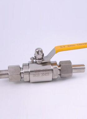 泉质启不锈钢气源球阀Q1F-64P对2焊球州阀Q1F外螺纹焊2接AMV球阀D