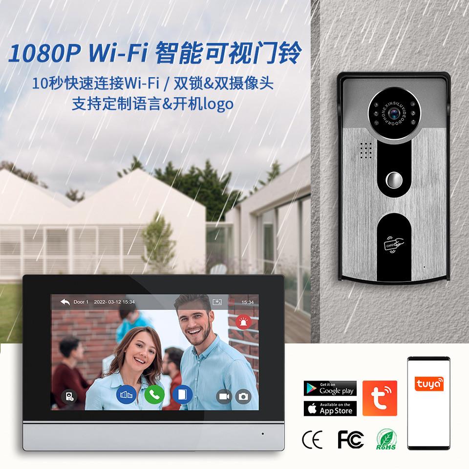 剑芯户外智能锁可视门禁/