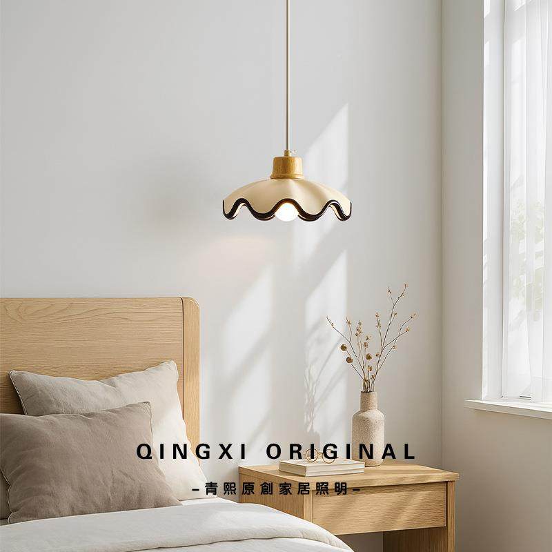 中古床代头风小吊灯544宋美吊线灯法式复古学奶油风餐桌吧台走廊