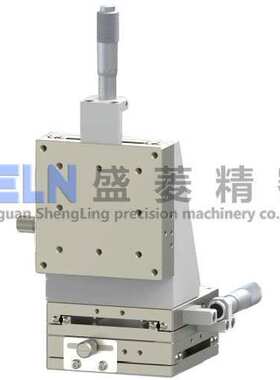 XYZ轴LBDV80-L-C2 千分尺旋钮直线滚珠型手动微调位移平台XYZSG80