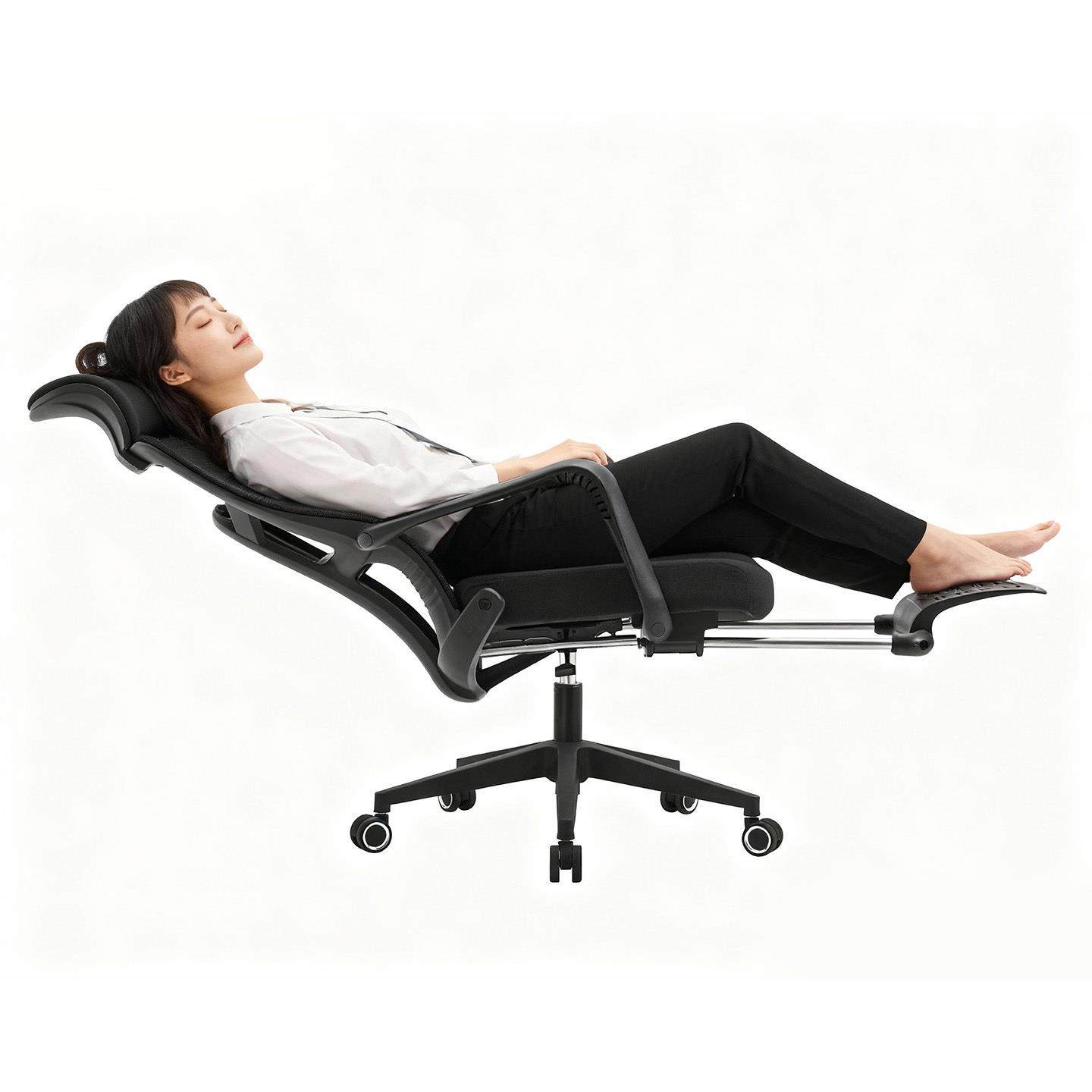 工厂直销新款可躺逍遥电脑椅子家用办公椅人体工学椅165°大后仰,基础建材,脚轮/万向轮,淘宝优惠券,粉丝福利购,淘宝优惠卷