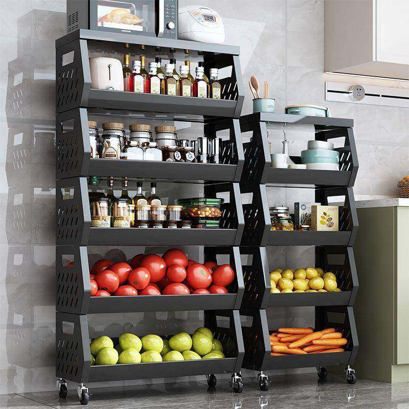 厨房置物架落地多层果蔬架微波炉烤箱夹缝收纳架多功能储物架推车,厨房/烹饪用具,抹布架/厨房清洁收纳架,淘宝优惠券,粉丝福利购,淘宝优惠卷