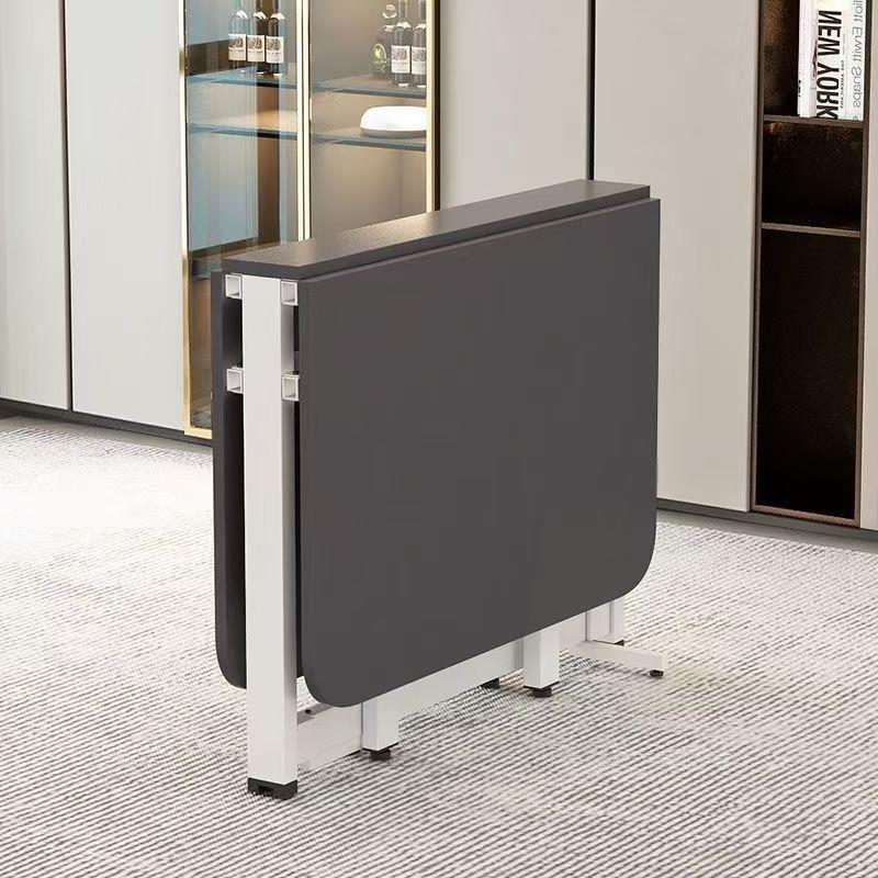 简易可折叠桌子餐桌家用小户型出租房长方形便携式摆摊小方桌饭桌