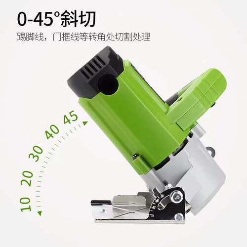 9P1E坦克云石切割机手持式锯小型便携多功能家用木工石材瓷砖无齿
