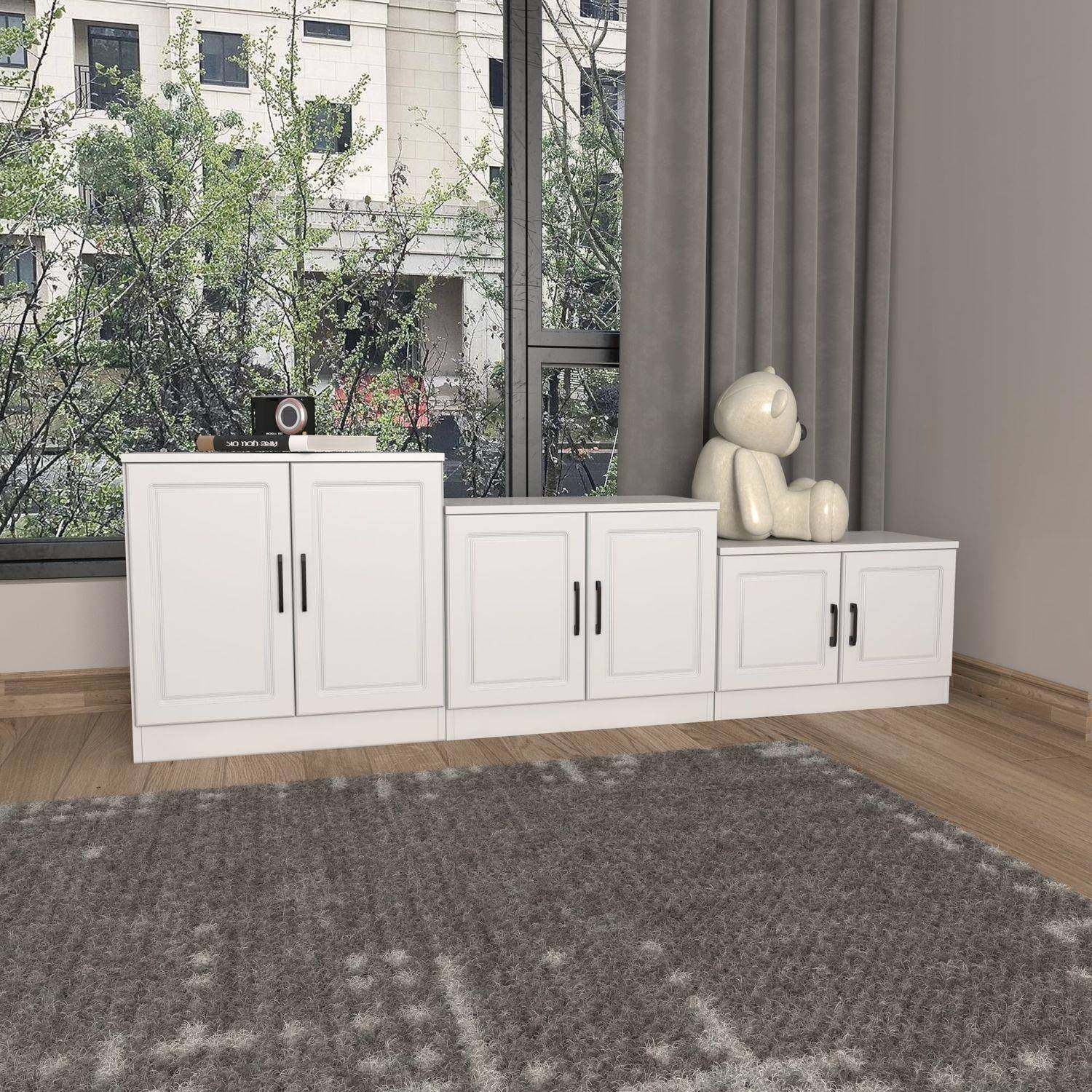 9C飘窗柜矮柜地柜可坐落地窗台柜收纳柜自由组合储物柜多功能阳台,影音电器,DIY配件,淘宝优惠券,粉丝福利购,淘宝优惠卷