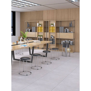 凳子办公用简易凳子商务会议室椅子家用客厅圆凳家庭备用凳子耐用