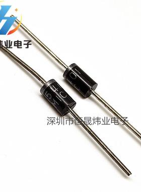 整流二极管1N5400IN54003A100V直插长脚大功率线径1.0