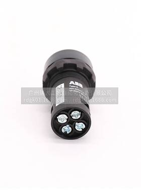 ABB 紧凑型 红色CP2自锁平头按钮 带灯CP2-13R-01;10103868