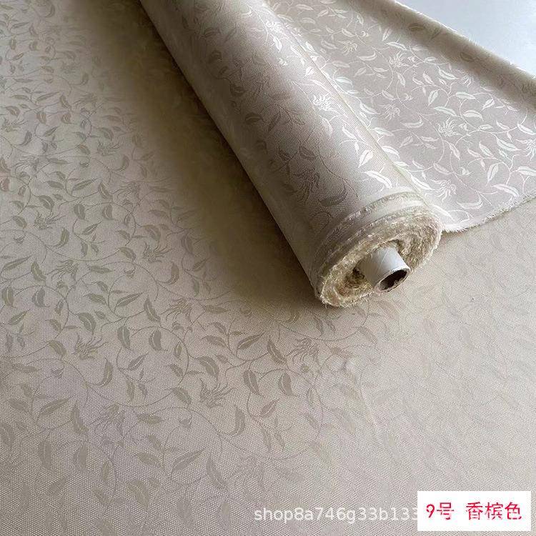 衔花枝夏季真全孔丝花衫罗面料透气蚕丝鸟高定OCH丝绸小汉服布料