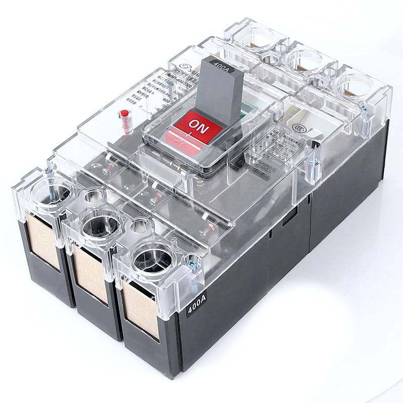 浙江聚亿电气塑壳断路器CM1-400/3300400A315ABMM1防触工业级耐用